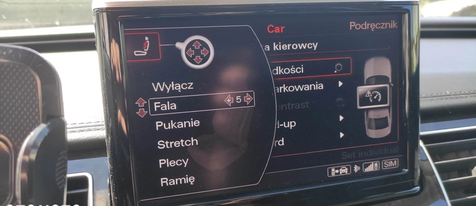 Audi A8 cena 199000 przebieg: 93000, rok produkcji 2017 z Radom małe 254